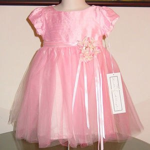 NWT Rosetta Millington Silk Dress, sz 2T